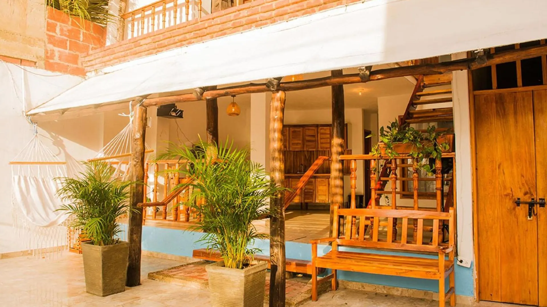 Guest house Room In Guest Room - Hb7 Quadruple Room With Shared Bathroom Cartagena